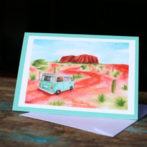 Uluru - Greeting Card