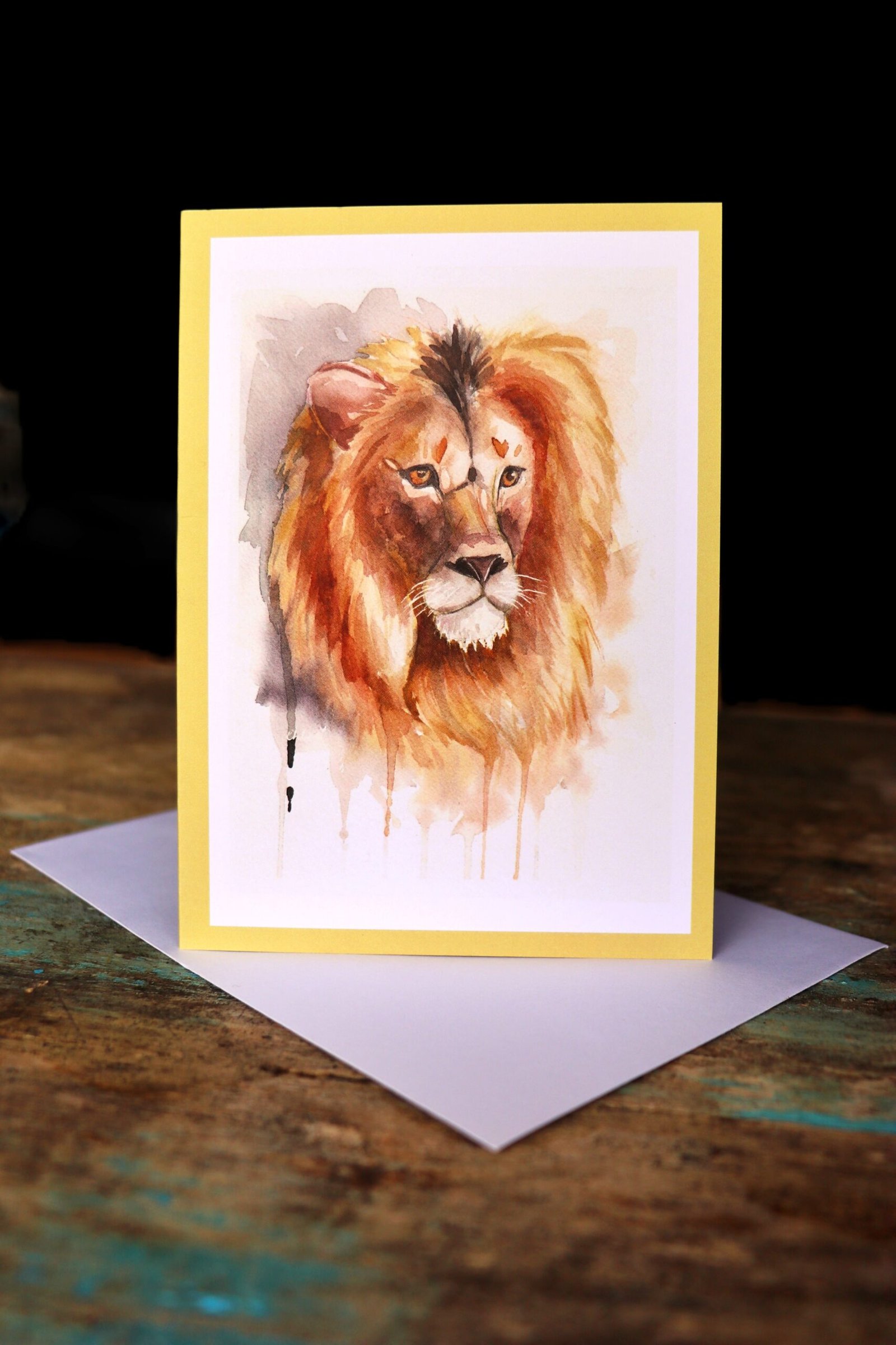 IMG_9173 Lion - Greeting Card